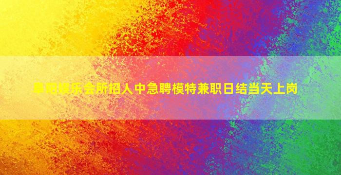 保定酒吧招聘